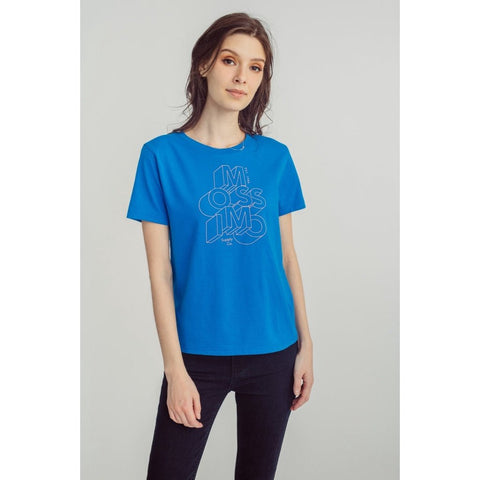 Mossimo Daphne with High Density Big Branding Outline Classic Fit Tee - Mossimo PH