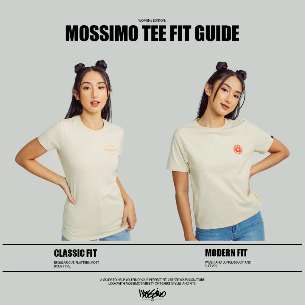 Mossimo Daphne with High Density Big Branding Outline Classic Fit Tee - Mossimo PH