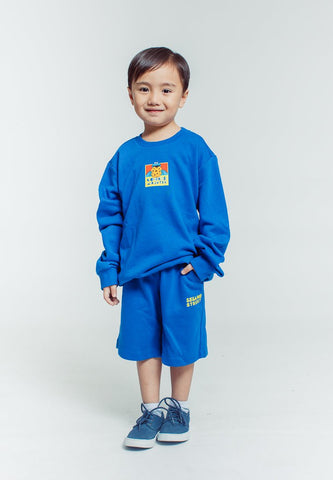 Mossimo Kids True Blue Sesame Street Pullover and Short Set - Mossimo PH