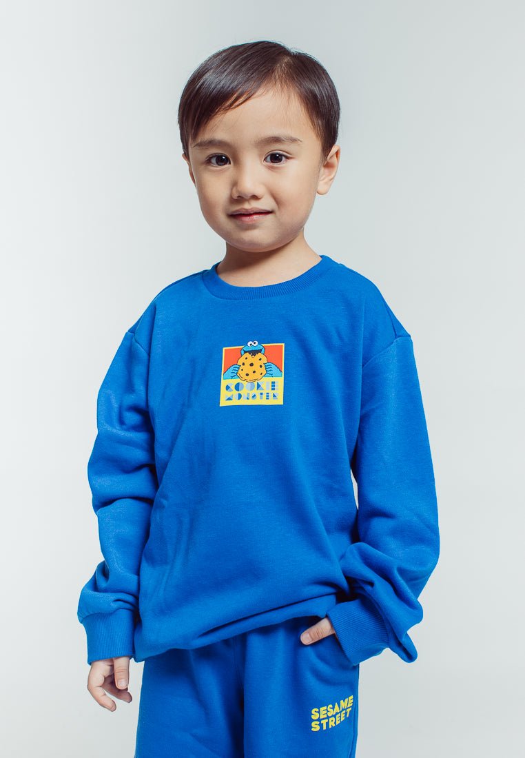 Mossimo Kids True Blue Sesame Street Pullover and Short Set - Mossimo PH