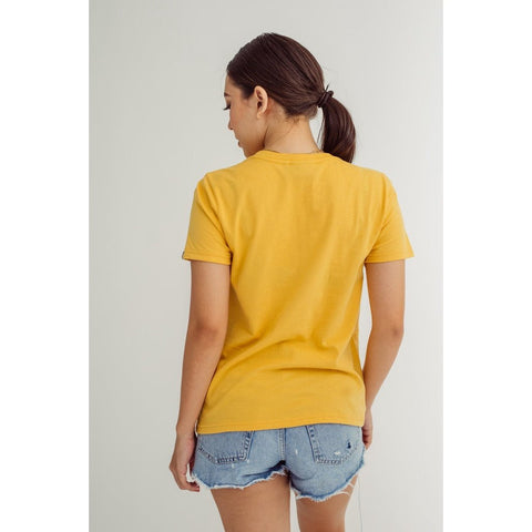 Mossimo Ochre Small Graphic Design Classic Fit Tee - Mossimo PH