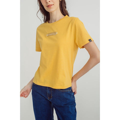 Mossimo Ochre with Small Branding in a Box Comfort Fit Tee - Mossimo PH
