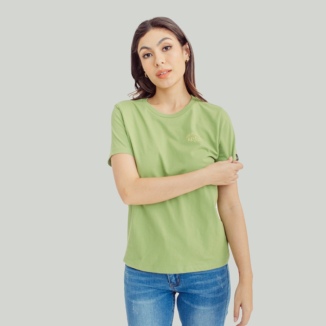 Mossimo Peridot High Density Small Branding Classic Fit Tee - Mossimo PH