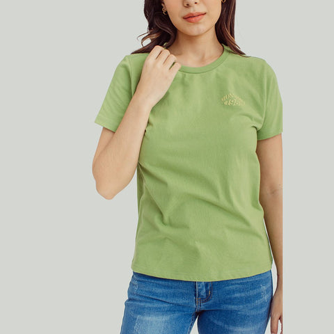 Mossimo Peridot High Density Small Branding Classic Fit Tee - Mossimo PH