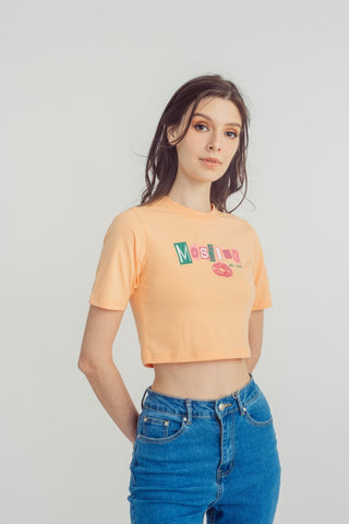 Mossimo Premium with Mossimo Big Branding Retro Cropped Fit Tee - Mossimo PH