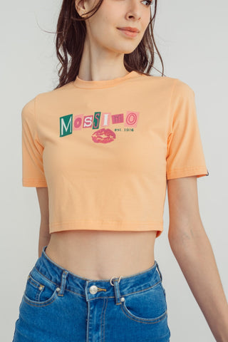 Mossimo Premium with Mossimo Big Branding Retro Cropped Fit Tee - Mossimo PH