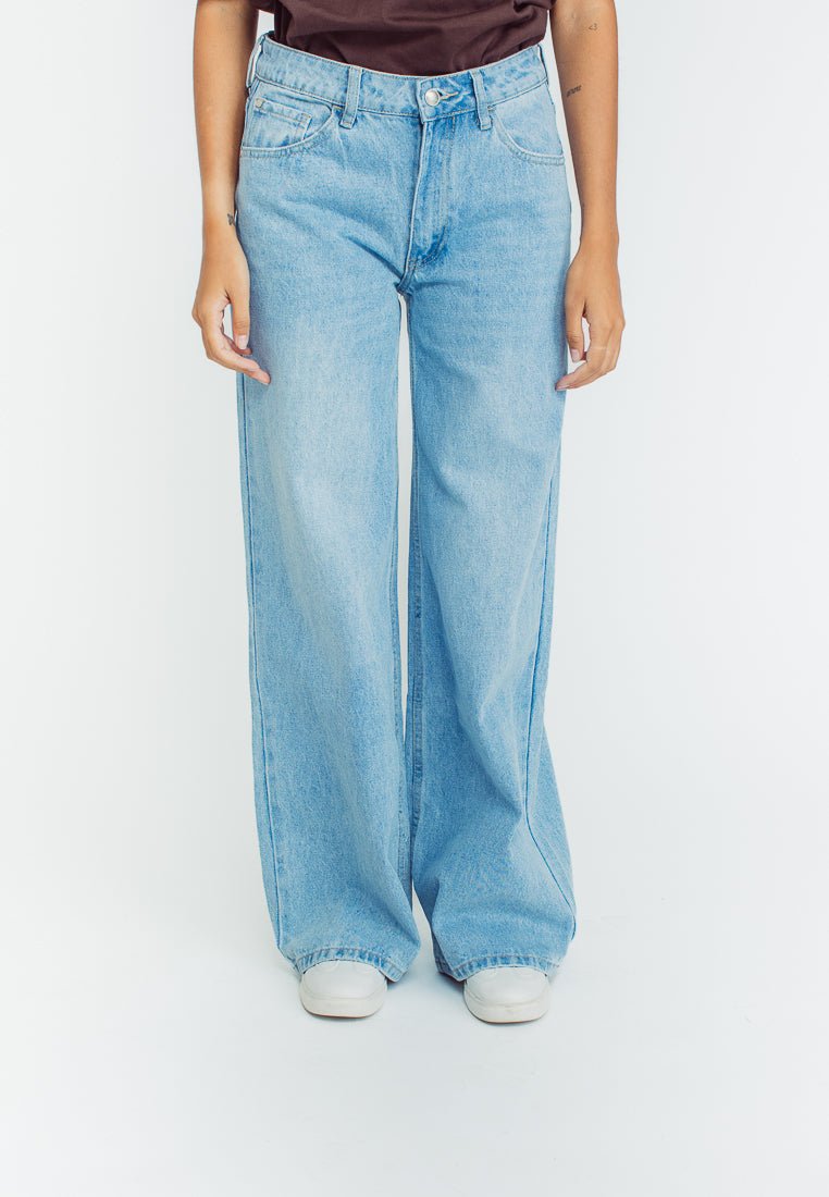 Mossimo Rebecca Light Blue Baggy Mid Jeans – Mossimo PH