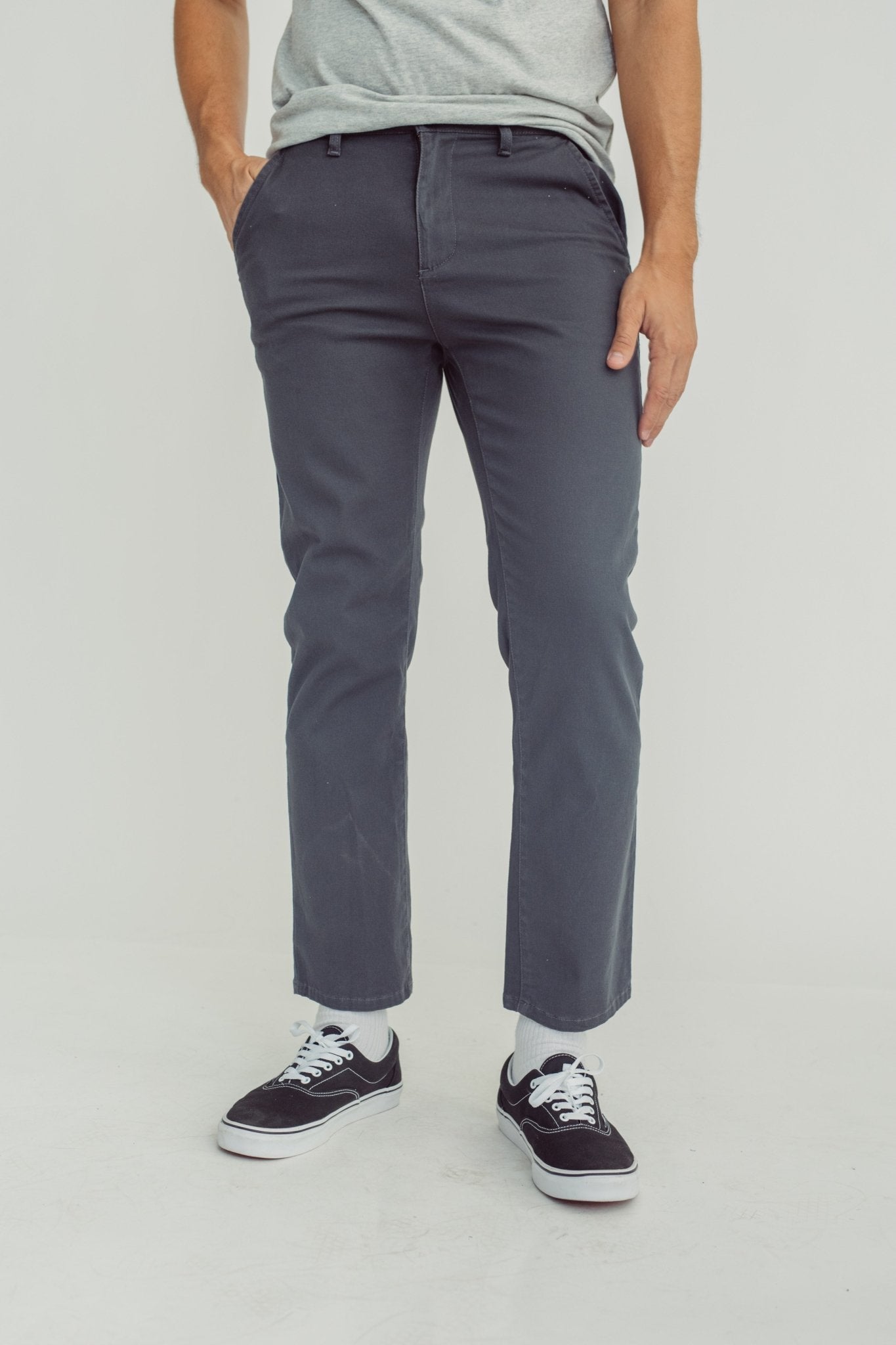 Pleated Straight Cut Trousers – Mossimo PH