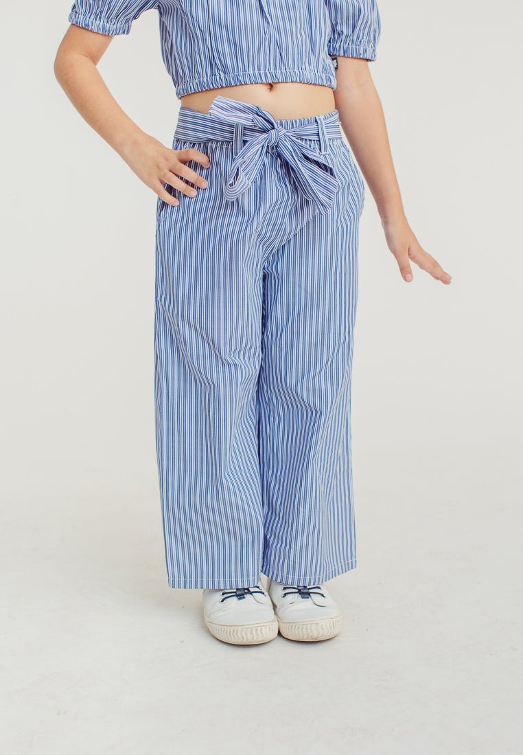 Mossimo Kids Girls Aila Seacrest Cropped Top and Wide Leg Pants